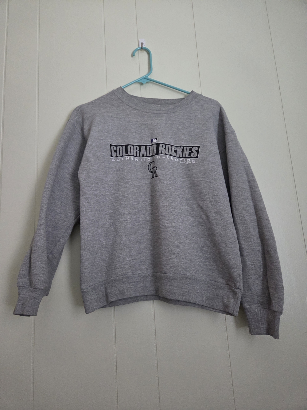 Vintage Colorado Rockies Gray Crewneck Sweatshirt